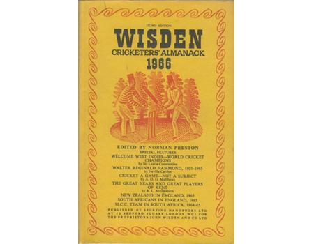 WISDEN CRICKETERS