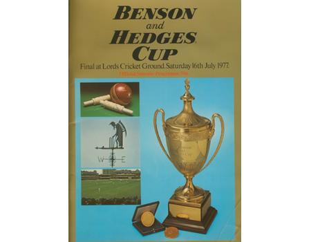 KENT V GLOUCESTERSHIRE 1977 (LORD