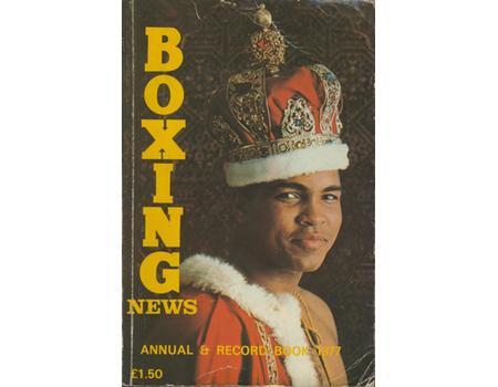 BOXING NEWS ANNUAL AND RECORD BOOK 1977