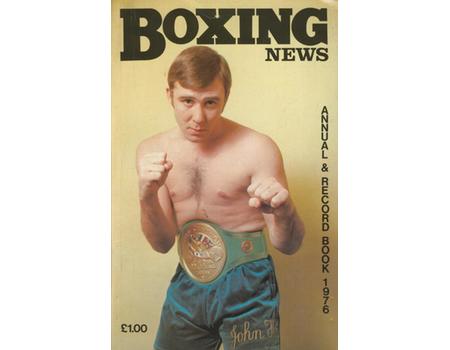 BOXING NEWS ANNUAL AND RECORD BOOK 1976