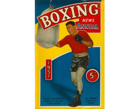 BOXING NEWS ANNUAL AND RECORD BOOK 1957