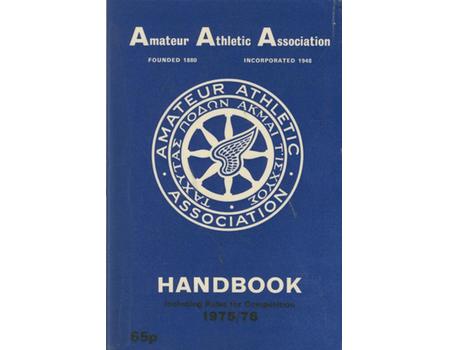 AMATEUR ATHLETIC ASSOCIATION HANDBOOK 1975/76