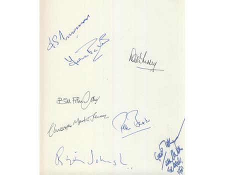TEST MATCH SPECIAL (SIGNED BY TMS TEAM)