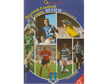 CLYDESDALE BANK SCOTTISH FOOTBALL LEAGUE REVIEW 1989-90