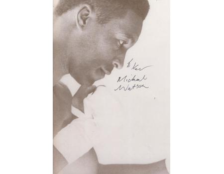 THE BIGGEST FIGHT - MICHAEL WATSON