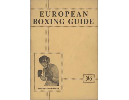 EUROPEAN BOXING GUIDE 1958-59 - RECORDS OF ALL EUROPEAN AND EMPIRE BOXERS