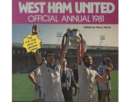 WEST HAM UNITED OFFICIAL ANNUAL 1981