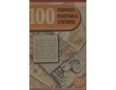 100 FAMOUS FOOTBALL SYSTEMS