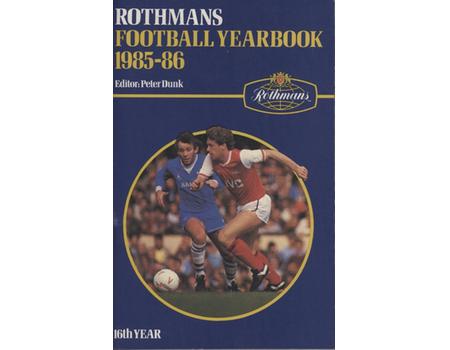ROTHMANS FOOTBALL YEARBOOK 1985-86