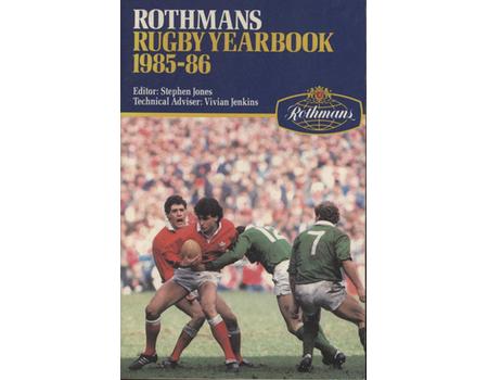 ROTHMANS RUGBY YEARBOOK 1985-86