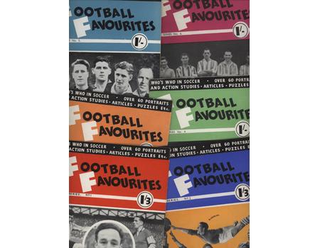 FOOTBALL FAVOURITES - NEW SERIES NO.1-6 (6 VOLUMES)