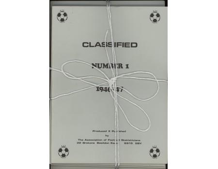 CLASSIFIED - 1946-1977 (31 VOLUMES)