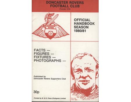 DONCASTER ROVERS OFFICIAL HANDBOOK 1980-81