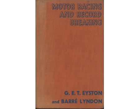 MOTOR RACING AND RECORD BREAKING