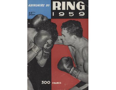 ANNUAIRE DU RING 1958-59
