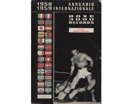 ANNUARIO INTERNAZIONALE DELLA BOXE 1958-59 