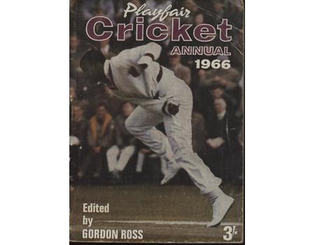 PLAYFAIR CRICKET ANNUAL 1966