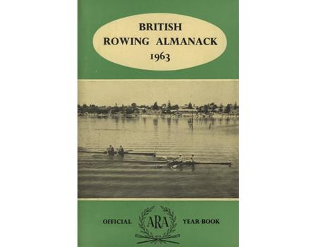 THE BRITISH ROWING ALMANACK 1963
