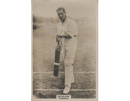 HERBERT SUTCLIFFE (YORKSHIRE) LARGE "PINNACE" CARD