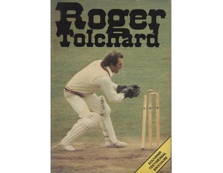 ROGER TOLCHARD (LEICESTERSHIRE) 1979 BENEFIT BROCHURE
