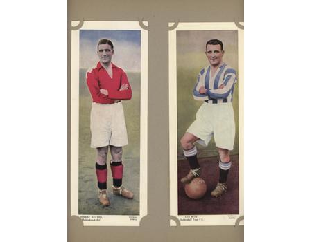 TOPICAL TIMES PANEL PORTRAITS ALBUM OF STAR FOOTBALLERS