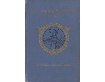 V. OLYMPIADEN: OFFICIELL REDOGORELSE FOR OLYMPISKA SPELEN I STOCKHOLM 1912 ...