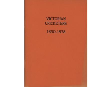 VICTORIAN CRICKETERS 1850-1978
