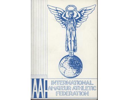 INTERNATIONAL  AMATEUR ATHLETIC FEDERATION - OFFICIAL HANDBOOK 1975-1976