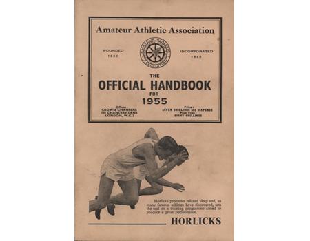 AMATEUR ATHLETIC ASSOCIATION HANDBOOK 1955