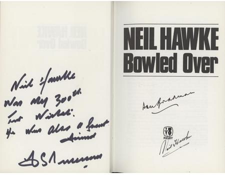 BOWLED OVER (SIGNED BY BRADMAN ETC.)
