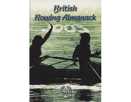 THE BRITISH ROWING ALMANACK 2003