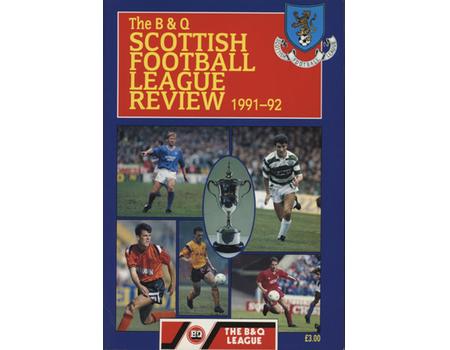 THE B & Q SCOTTISH FOOTBALL LEAGUE REVIEW 1991-92