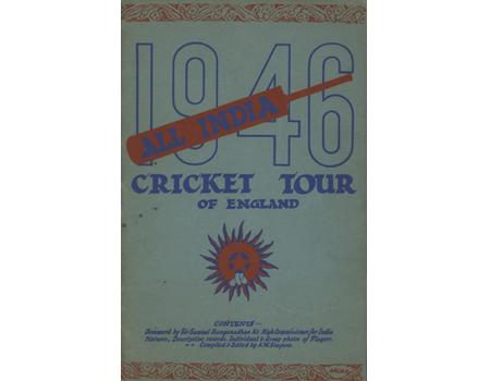 ALL INDIA CRICKET TOUR : ENGLAND 1946