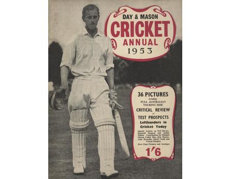 DAY & MASON CRICKET ANNUAL 1953