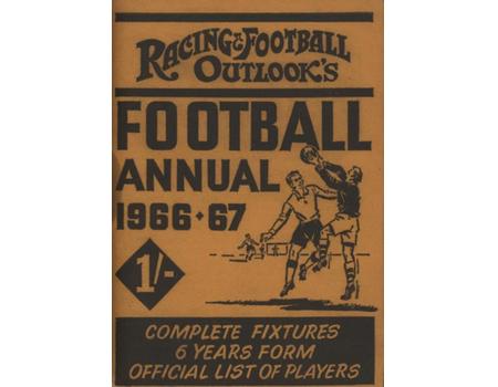 RACING & FOOTBALL OUTLOOK