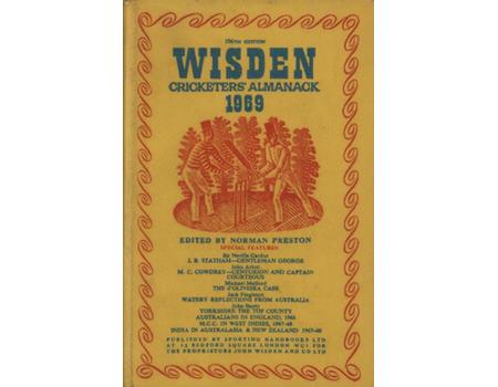 WISDEN CRICKETERS