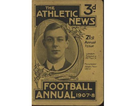 ATHLETIC NEWS FOOTBALL ANNUAL 1907-08