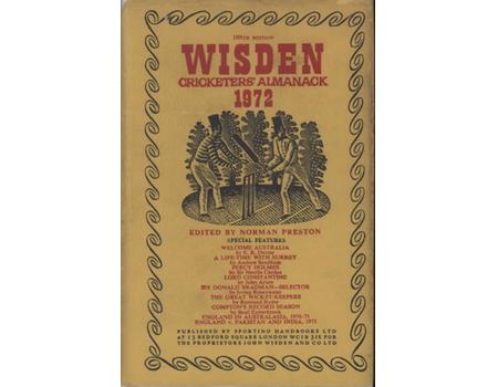 WISDEN CRICKETERS