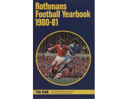 ROTHMANS FOOTBALL YEARBOOK 1980-81 (HARDBACK)