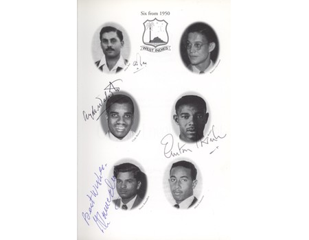 CRICKET LOVELY CRICKET. WEST INDIES V ENGLAND 1950 - JUBILEE ANNIVERSARY TRIBUTE