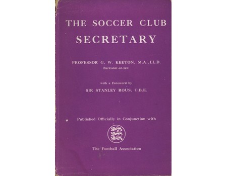 THE SOCCER CLUB SECRETARY