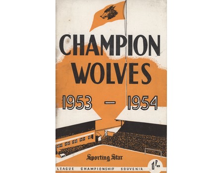 CHAMPION WOLVES 1953-1954