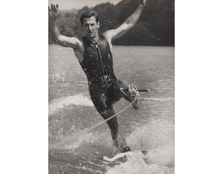 MIKE HAZELWOOD 1980S WATER SKIING PHOTOGRAPH