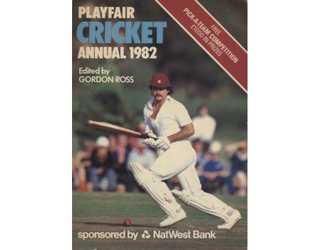 PLAYFAIR CRICKET ANNUAL 1982