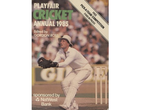 PLAYFAIR CRICKET ANNUAL 1985