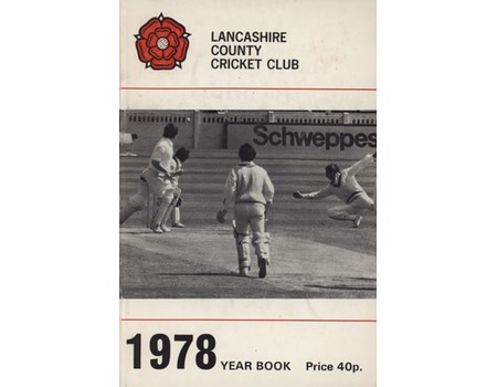 OFFICIAL HANDBOOK OF THE LANCASHIRE COUNTY CRICKET CLUB 1978