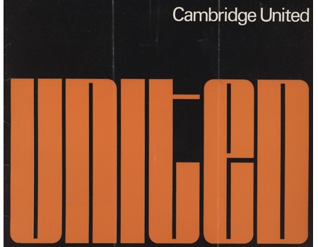 CAMBRIDGE UNITED - UNITED IN ENDEAVOUR