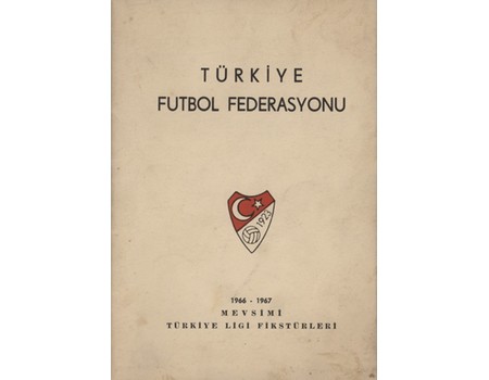 TURKIYE FUTBOL FEDERASYONU - 1966-67