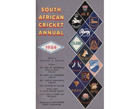 SOUTH AFRICAN CRICKET ANNUAL 1964 Overseas cricket annuals