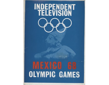 MEXICO 68 - INDEPENDENT TELEVISION FOLDER PRESS PACK